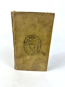 Antikes Buch Geschichtsbuch Weltgeschichte 18. Jh. Ledereinband Wappen Rex - Bild 1 von 23