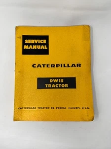 CAT Caterpillar Tractor DW15 Service Manual 1950s Models 59C1-UP, 70C1-UP + More - Picture 1 of 20