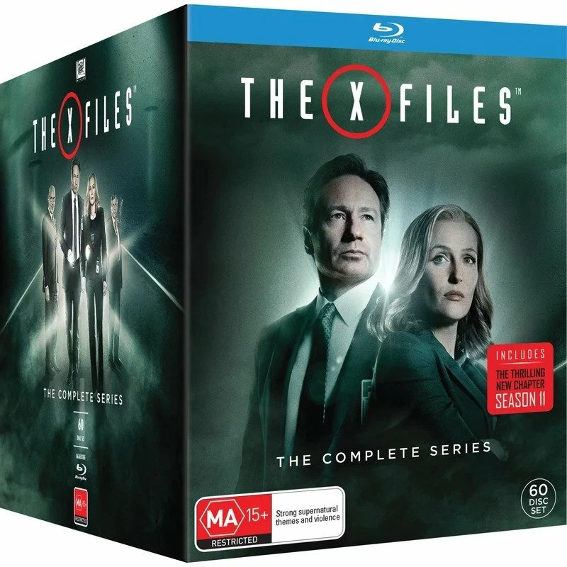 The X-Files:The Complete Series (60 Disc Blu-ray Box Set) - Australian Stock - image 1 of 2