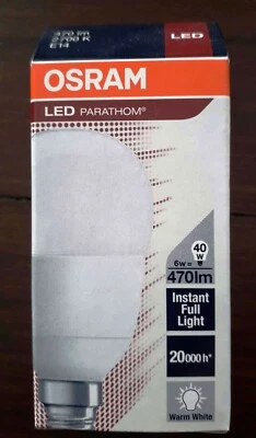 OSRAM - 10 lampadine LED da 6 W - luce calda - Immagine 1 di 4