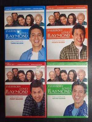 EVERYBODY LOVES RAYMOND COMPLETE SEASONS 1 - 4 DVD BOX SETS NEW & SEALED — 第 1/3 张图片