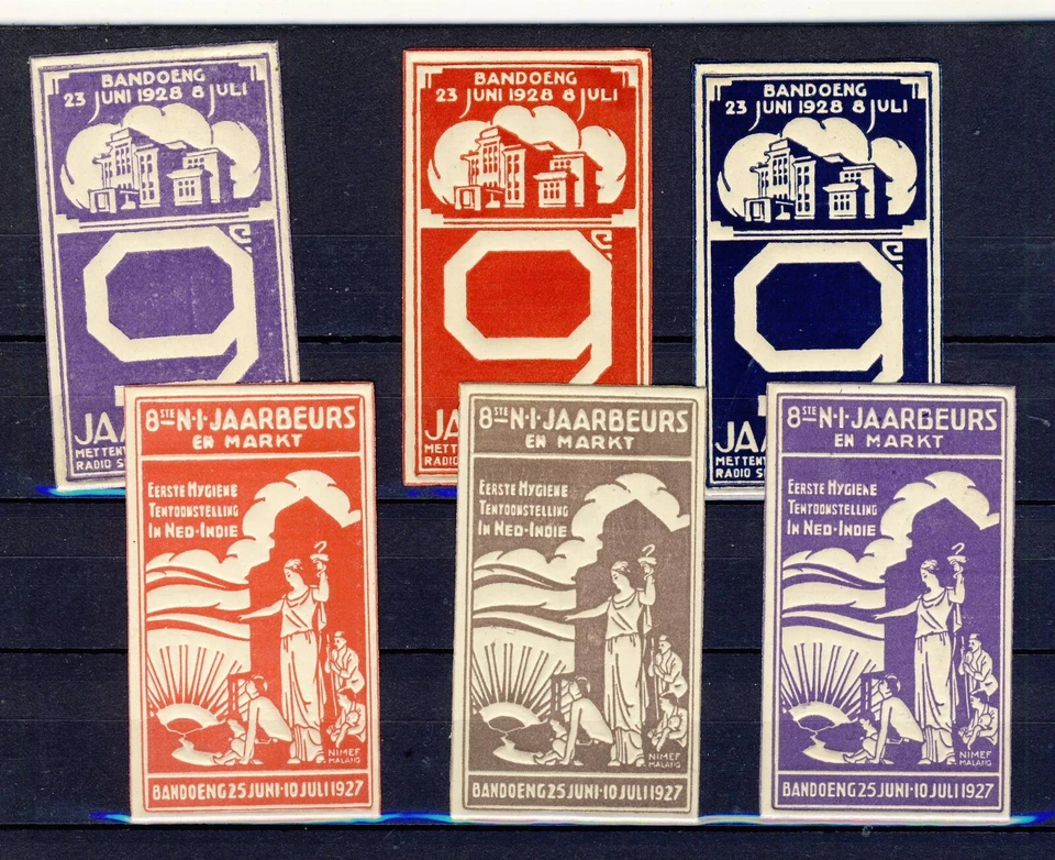 Netherland-Indies 1927 cinderellas - Image 1 of 1