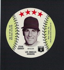1977 MSA Chilly Willee Discs STEVE GARVEY Los Angeles Dodgers MINT