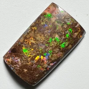 Colores de gema eléctrica * ópalo de hombro natural australiano de matriz sólida de 45 quilates * video - Imagen 1 de 6