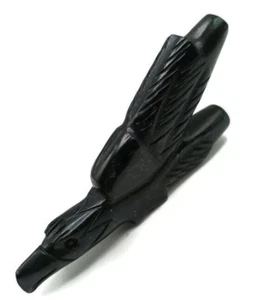Peruvian Kuripe Hand Carved Stone Condor Design Andean Worldview Inca Culture - Picture 1 of 6