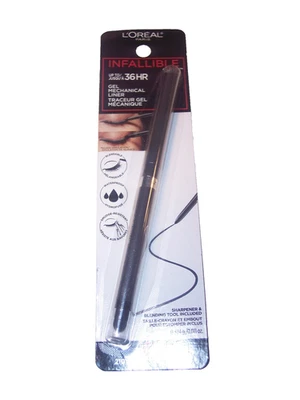 L'Oréal Infallible 36Hr Gel Mechanical Liner #210 Taupe Grey AS SHOWN C4 - Image 1 of 2