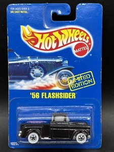 1993 Hot Wheels BLUE CARD BLACK 56 FLASHSIDER Greater Seattle Toy Show WWs - Picture 1 of 4