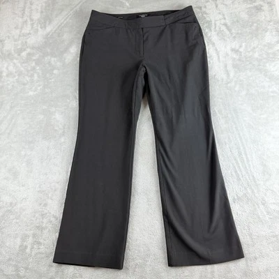 Talbots Pants Womens 12 Petite Black Signature Wide Leg Trouser Dressy Career - Image 1 of 4