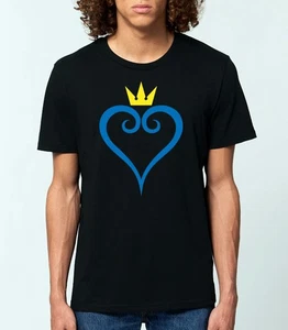 Kingdom Hearts - video game - logo - symbol - gaming - Men's Fit T-shirt - Picture 1 of 33