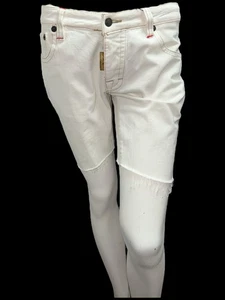 DSQUARED2 Herren Designer Kurzhose Shorts Jeans weiß Gr.S - Bild 1 von 7