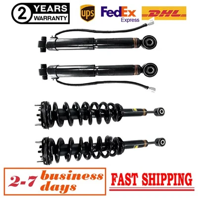 Full Set Front Rear Shock Absorbers Struts Electric For Toyota Sequoia 2007-2019 - Image 1 of 4