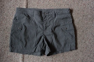 Eddie Bauer grau Nylonmischung 4" Schrittlänge Shorts Damengröße 12 - Bild 1 von 2