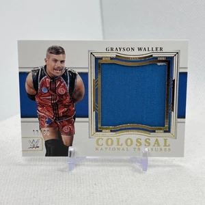 2024 National Treasures WWE Grayson Waller #CL-GWL Colossal Materials Relic /99 - Picture 1 of 6