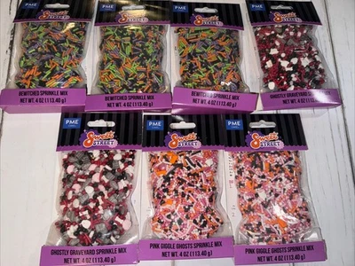 Lote de Halloween Bruja Espolvorea Cementerio Espeluznante Cupcake Bar Foto 1 de 4