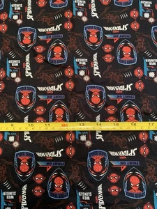 2 pieces of Marvel Cartoon Fabric 0707-06 - Picture 1 of 2