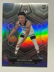 2023-24 Panini Mosaic - Jaylen Clark #208 Silver Prizm (RC) - Timberwolves - Picture 1 of 2