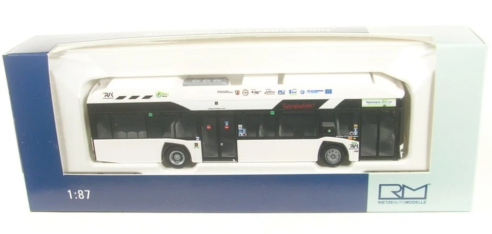 Solaris Urbino 12'19 Idrogeno (H2) RVK Colonia Obiettivo: Trasporto 1:87, Rietze - Immagine 1 di 1