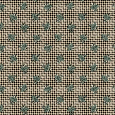 Midnight Lace Fabric Marcus Paula Barnes Reproduction Floral By the Yard  - Image 1 of 2