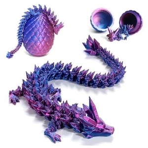 Easter Basket Stuffers, 3D Printed Dragon Surprise Egg, Executive Dragon - Picture 1 of 7