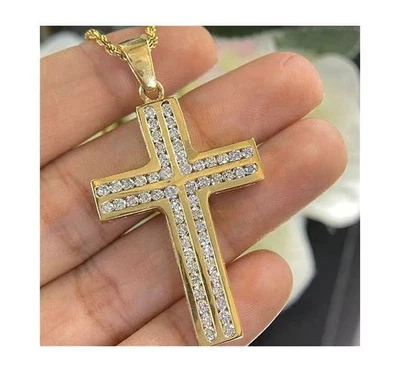 German Cross in gold with diamonds - Image 1 of 2