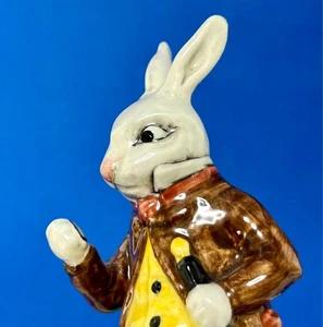 Figurina coniglio bianco serie Beswick Alice vintage stile una Inghilterra anni 70 - Foto 1 di 11