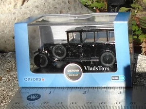 Oxford Auto Diecast 1/76 Scale Daimler Hearse - Black 76RDH001 - Picture 1 of 5