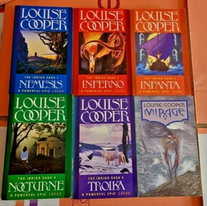 Louise Cooper. Die Indigo Saga Bücher 1-5. Mirage. Vintage Fantasy Serie - Bild 1 von 20
