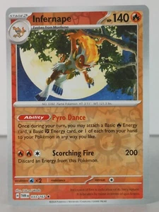 Infernape - Twilight Masquerade - 033/167 - Singles - Pokemon TCG - holo - R - Imagen 1 de 17