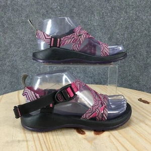 Chaco Sandals Youth 4 Ecotread ZX/1 Sporty ZStrap Slingback J180092 Pink Black - Picture 1 of 17