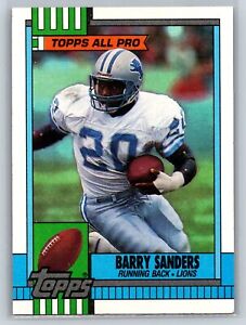 Topps 1990 Barry Sanders #352