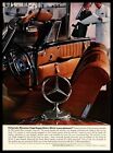 1960 Mercedes Benz Palisander Macassar Vogel Augen Ahorn Wood Interiors Print Ad