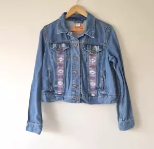 Chaqueta vaquera azul azteca para mujer LEVI'S TALLA GRANDE - Imagen 1 de 7