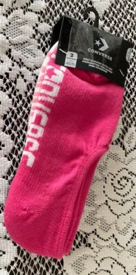 Nuevo zapato Converse de corte ultra bajo para mujer talla 4-10- 3 pares rosa/blanco/negro Foto 1 de 4