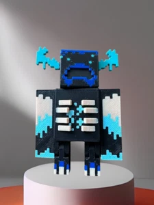 Guardián Articulado Minecraft, Juguete Flexi, Impreso en 3D - Imagen 1 de 54