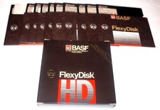 BASF Flexy Disk HD 5.25" Double Sided High Density Flexy Disks (10-Pack)