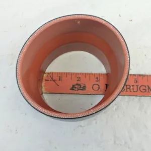 HPS HTSR350400BLK Black Silicone High Temp 40PSI 4 Ply 4 to 3.5in ID Coupler NOS - Picture 1 of 9