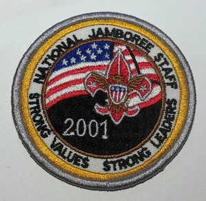 2001 National Boy Scout Jamboree  Staff  Patch  RC4 - Picture 1 of 1