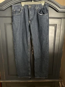 MODA Jeans Blue Authentic Denim Jeans Men's 38X33  Cotton Blend Relaxed Fit - Picture 1 of 10