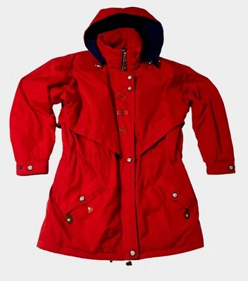 Chaqueta con Capucha Obermeyer Mujer 6 Rojo Termolite Aislado Bordado Esquí Invierno Foto 1 de 4
