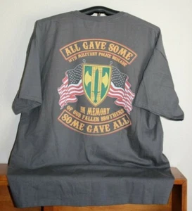 CAMISETA ALL GIVE SOME IN MEMORY OF OUR FALLEN BROTHERS SOME GIVE ALL, 3XL, Gris - Imagen 1 de 6