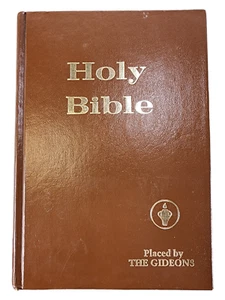 Holy Bible Placed By The Gideons Zondervan Vintage 1980 USA - Picture 1 of 3