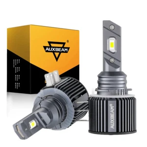 AUXBEAM H15 LED Headlight Bulb Canbus Error Free High Beam 14000LM Super Bright - Picture 1 of 11