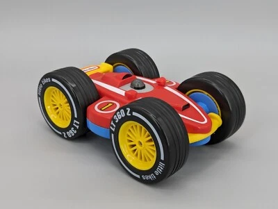 Little Tikes Tire Twister LT 360 Z RC Replacement Wheelz Red & Blue Car ONLY - Image 1 of 4