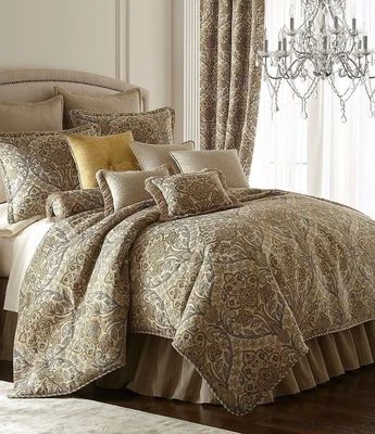 Rose Tree Liege Collection One Euro Sham 26 X 26 New - Image 1 of 4