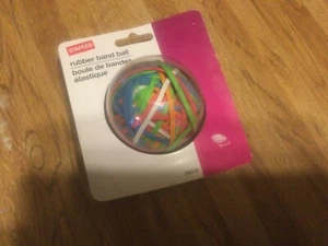 Staples Rubber Band Ball #26549 (180 bands) - Picture 1 of 3