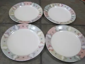 CORELLE ~ MIRAGE ~ (4) 7¼" SALAD PLATES ~ EUC - Picture 1 of 3