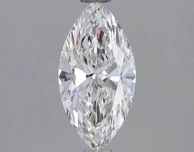 Marquise 1 CT Lab-Grown Diamond Ring | 925 Silver Jewelry - Image 1 of 2