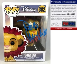 Figurine Funko Pop signée Rob Minkoff Roi Lion Simba #302 PSA/DNA COA - Photo 1/1