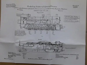 FÜNFACHSIGE HEISSDAMPF GÜTERZUGLOKOMOTIVE ELSAß LOTHRINGEN G10 BR57 EISENBAHN*76 - Bild 1 von 1