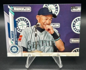 2020 Topps Update Ichiro Image Photo Variaiton #U-121 Press conference SP HOFer - Picture 1 of 2